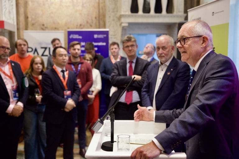 Lord Patrick Vallance announces the news