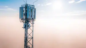 Image showing communications technology - antenna mast
